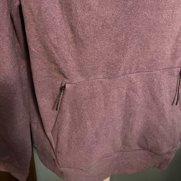 ☃️$5☃️ Spyder Lavender Half-Zip Lightweight Hoodie NWT (damaged zipper) NWT - Picture 2 of 5
